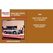 1988 GMC C / K Sierra Pickup Truck Service Manual 